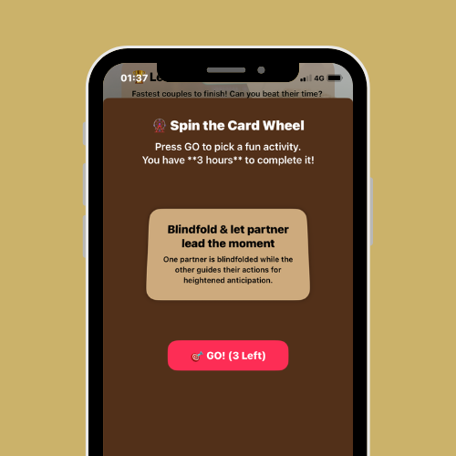 In-Game Example with instructions in WifeyApp